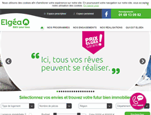 Tablet Screenshot of elgea-habitat.com